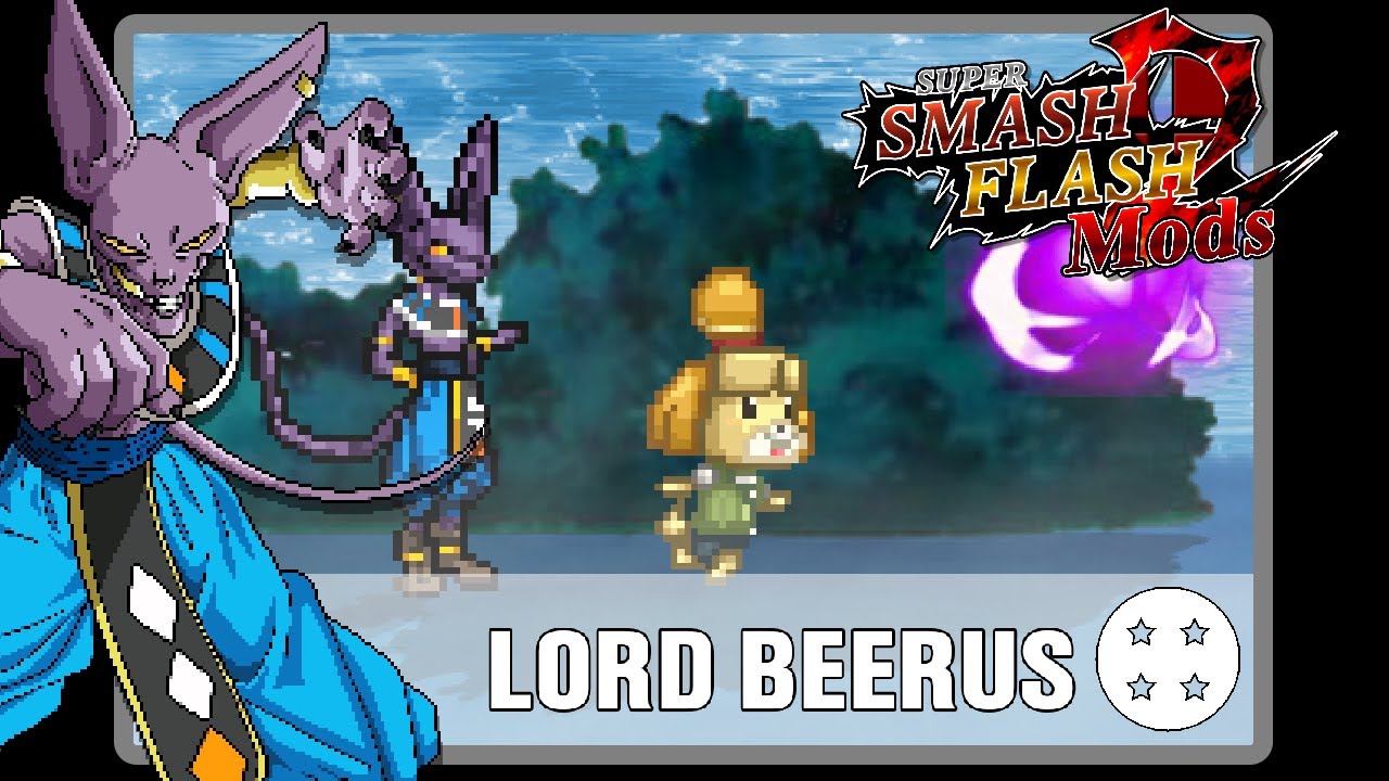 SSF2 Mods Showcase: Beerus! (Dragon Ball)