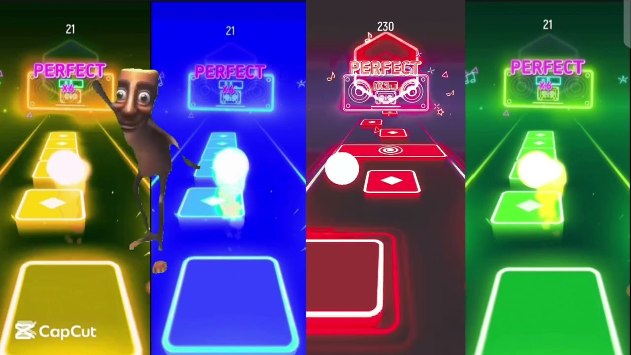 Paw Patrol Team Sky vs Ryder vs Rublle vs Chase Coffin Dance Music Tiles hop Edm Rush