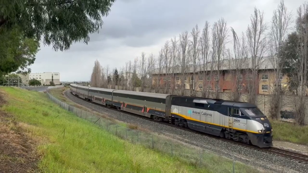 ACE and Capitol Corridor at Alviso - February 2026