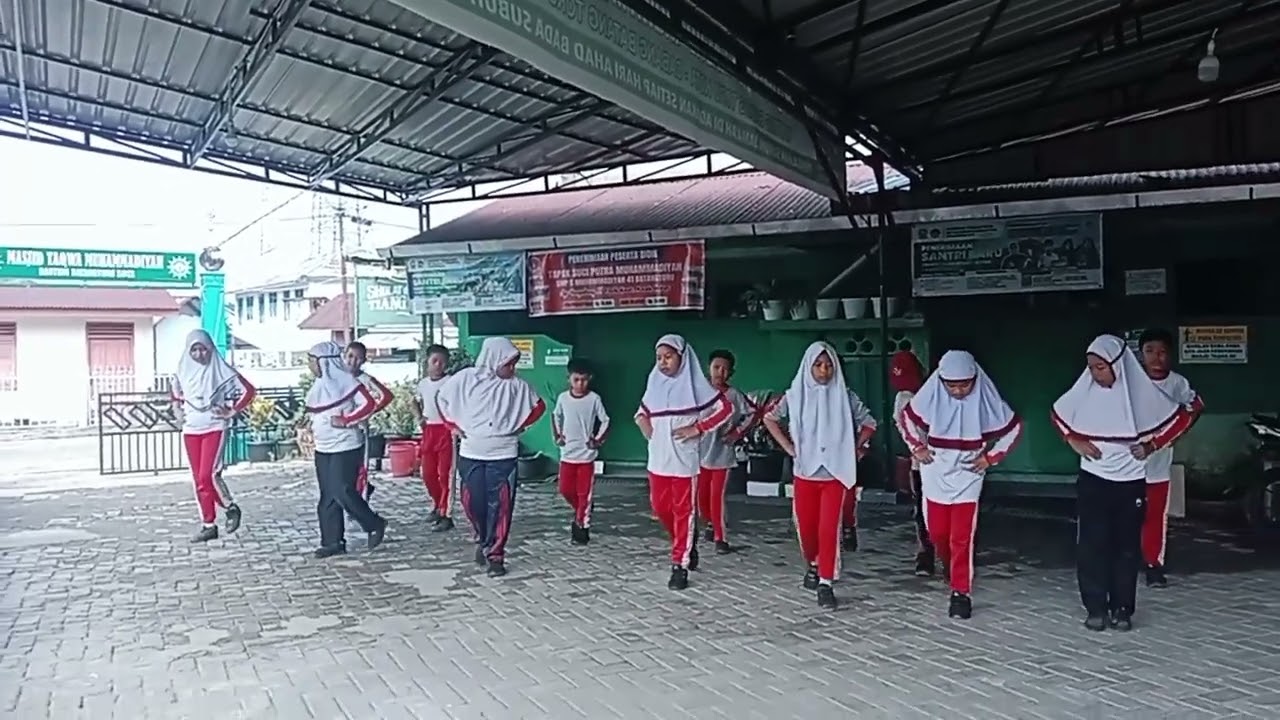 Senam Irama kelas V SDS muhammadiyah