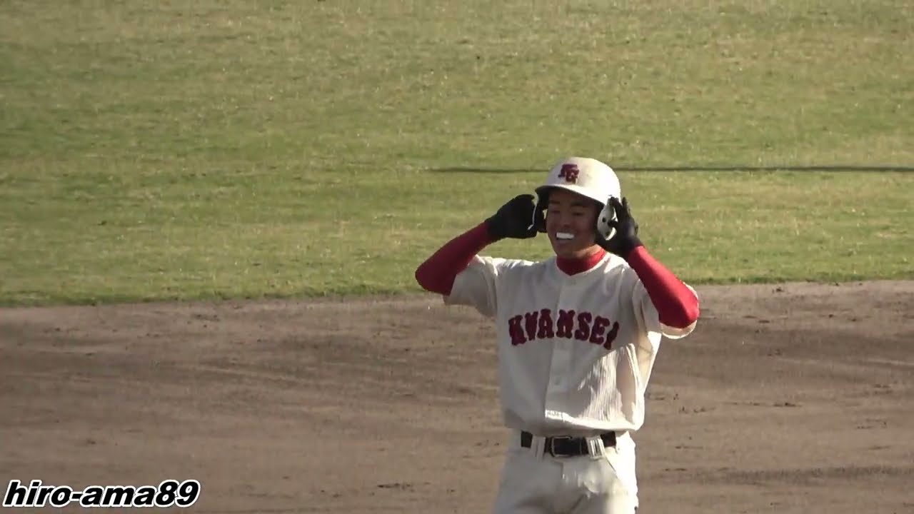 【ダイジェスト】　武田高校  対  関西学院高等部　【高校硬式】《呉レジェンドマッチ・１日目第２試合》
