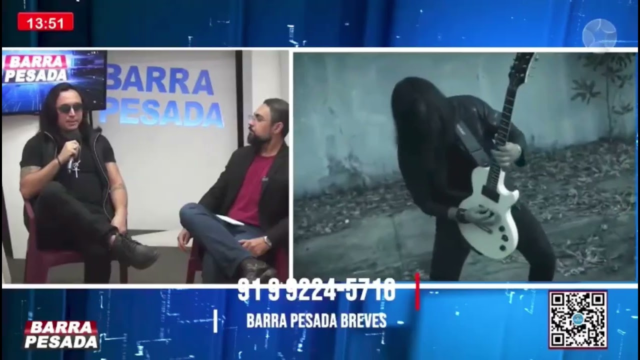 Emerson Lopes em entrevista para o programa Barra Pesada (RBA)