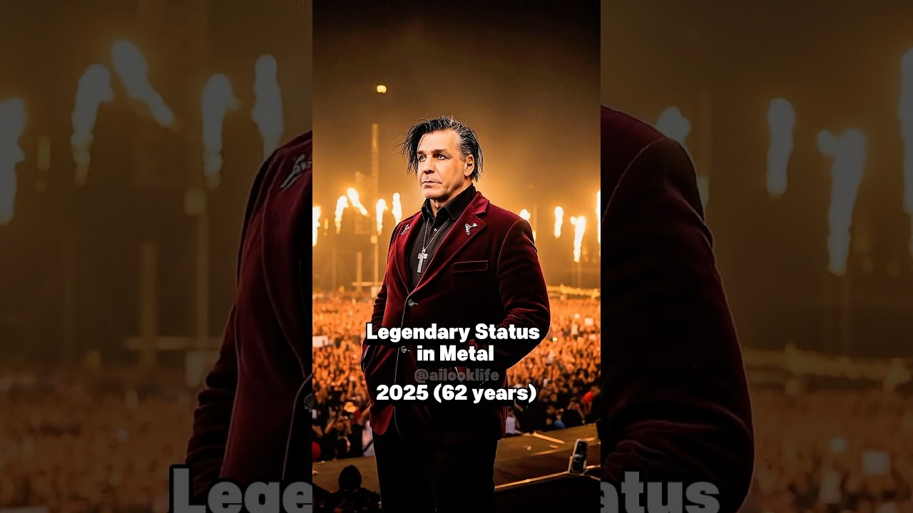 The Bizarre Evolution of Till Lindemann #life #tilllindemann #rammstein #evolution #shorts