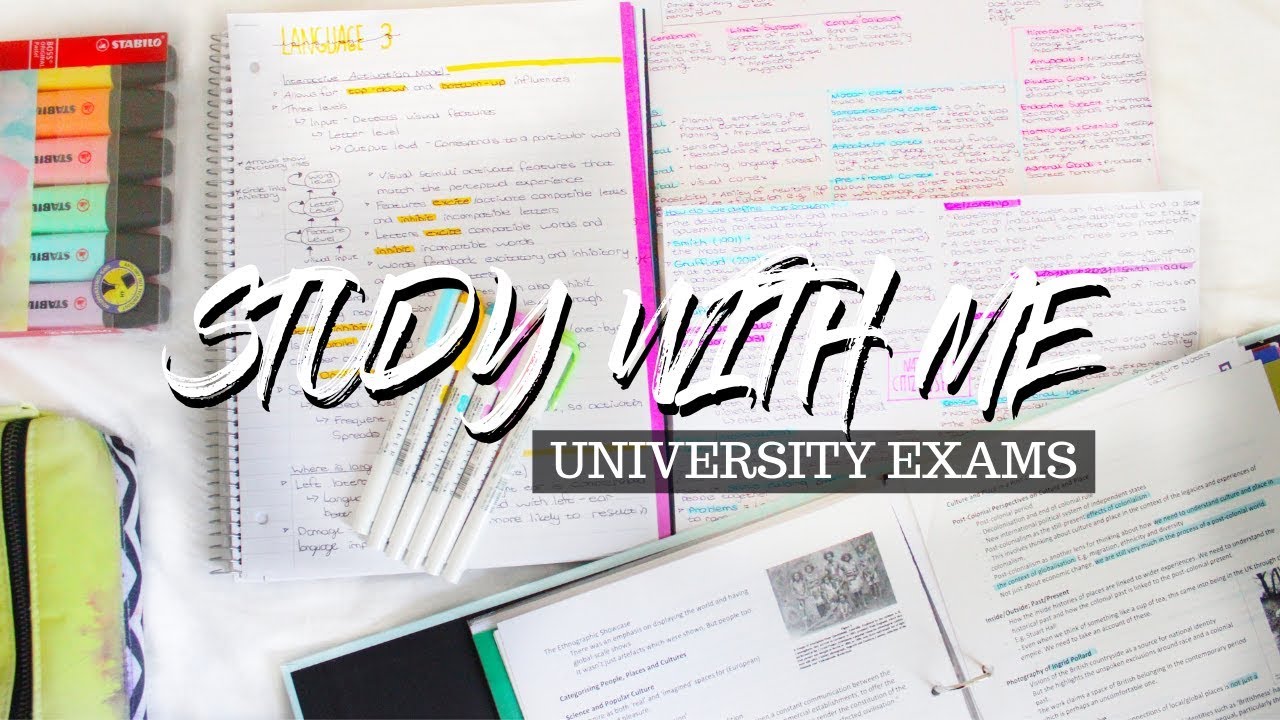STUDY WITH ME | Intense Studying for University Exams