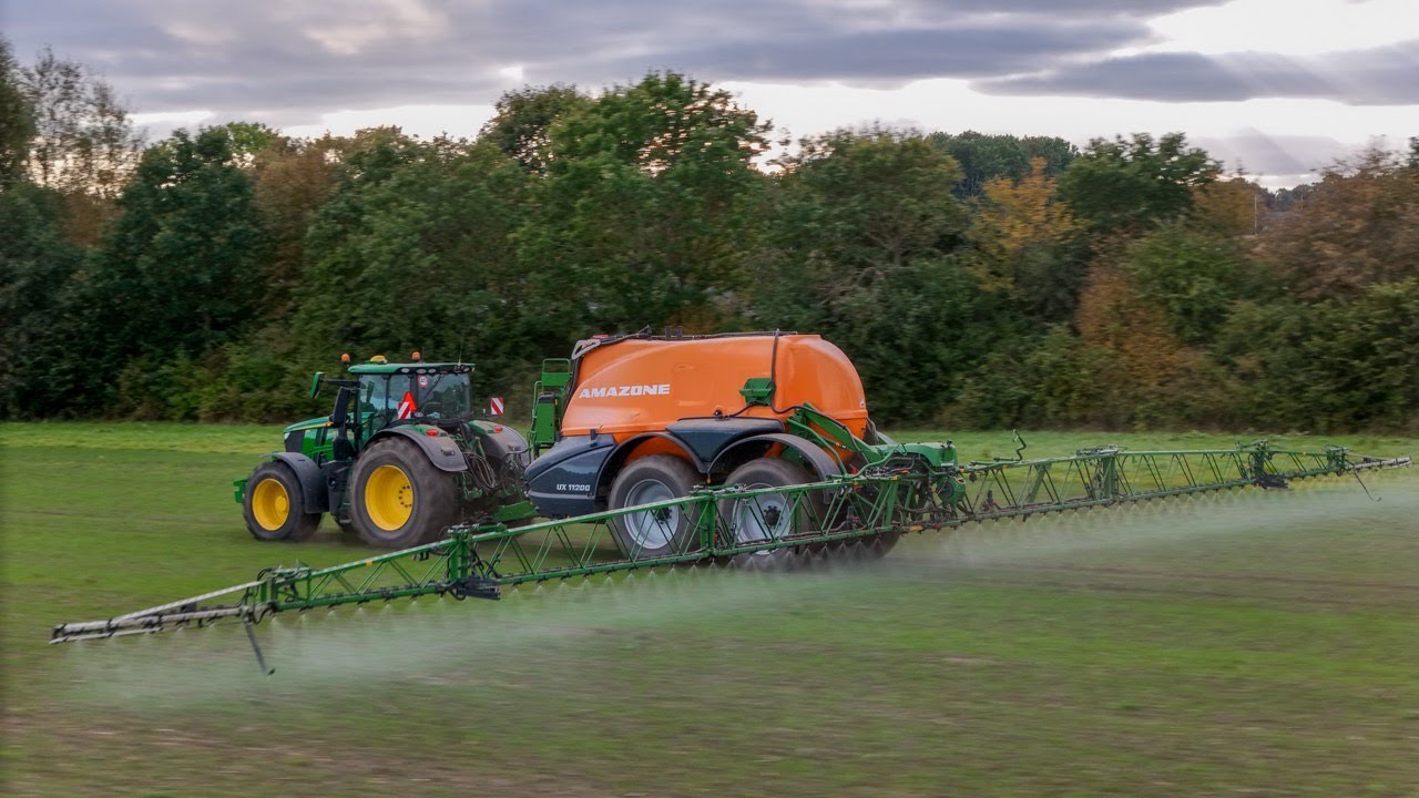 John Deere 6R 250 ---Amazone ux 11200--Skalmstrup Maskinstation