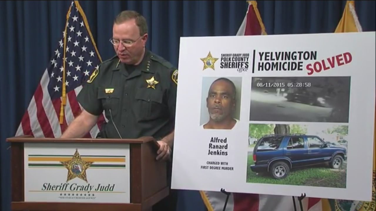RAW VIDEO: Grady Judd announces arrest in random shooting death of Lake Alfred man