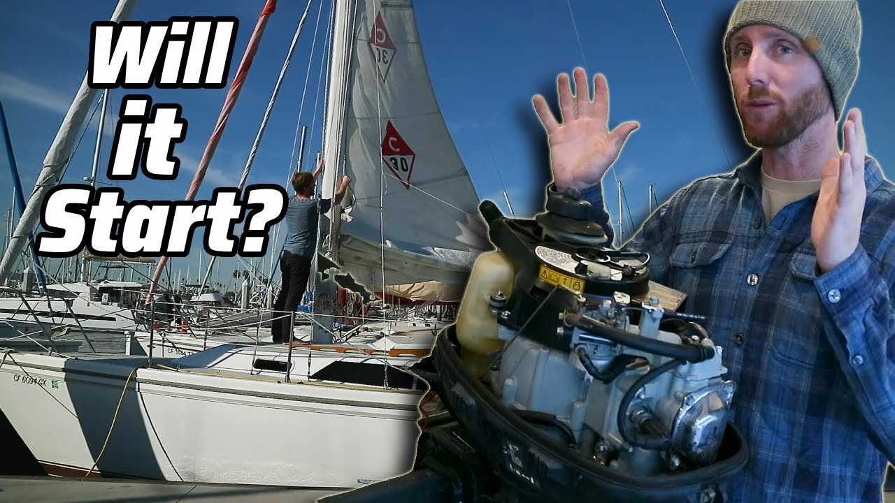 OUTBOARD motor REVIVAL Plus Catalina 30 Projects | Sailing Fujin S01E04