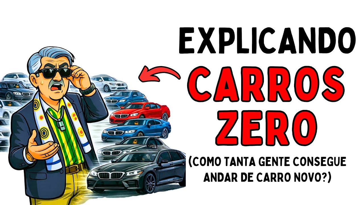 CARRO ZERO explicado com FUTEBOL - Como TANTA GENTE consegue comprar carro CARO com salário mínimo?