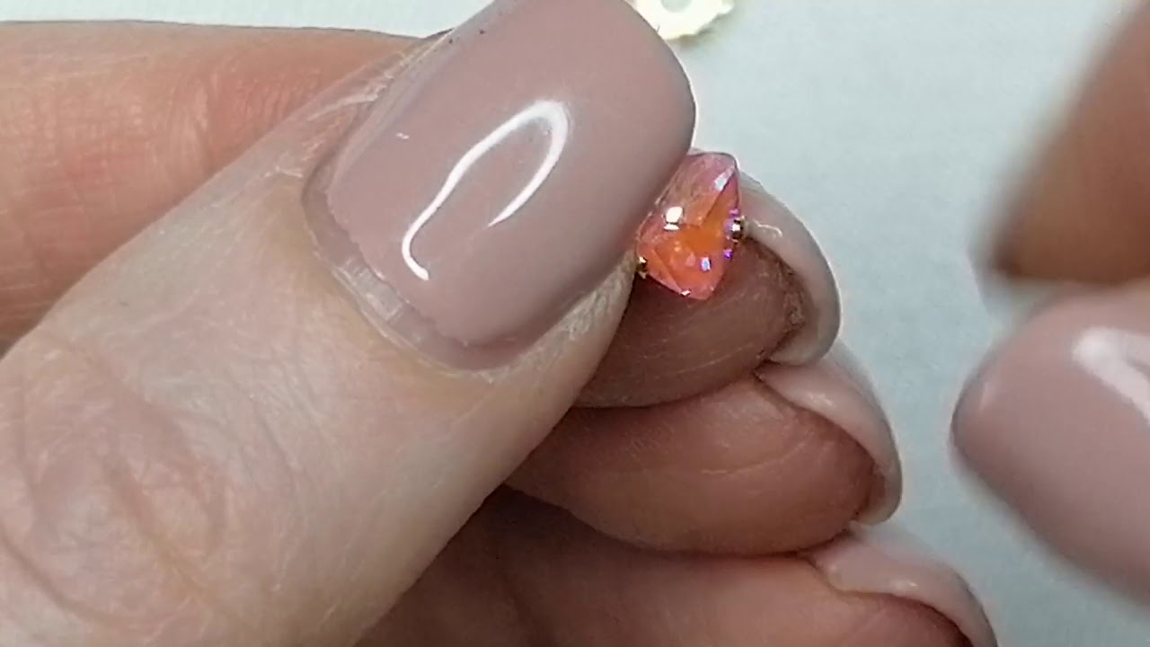 КАК УСТАНОВИТЬ КРИСТАЛЛ SWAROVSKI В ОПРАВУ.