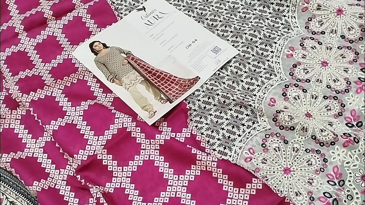 EMBROIDERED LAWN COLLECTION 💞 WD VOIL LAWN PRINTED N EMB DUPATA🌼BY JOHRA, HZ, DOR🛍️🛍️ #viral #video 