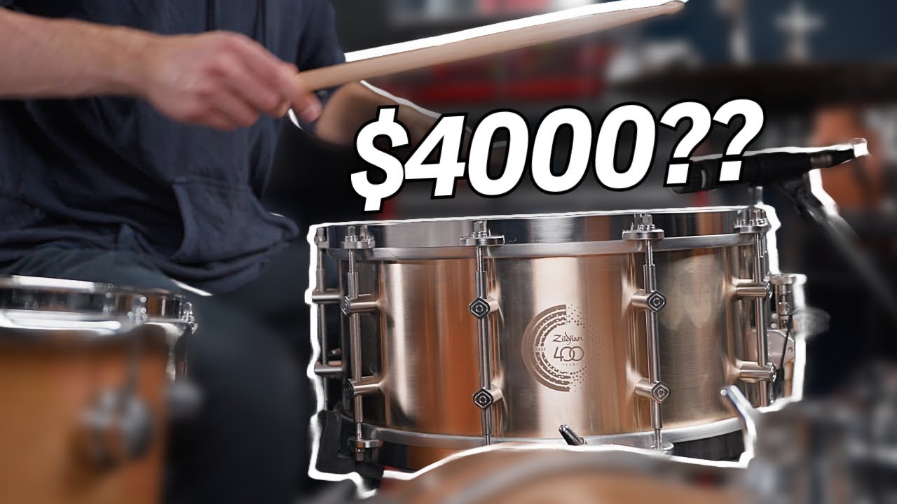 Zildjian 400th Anniversary Snare Review // Worth $4000?