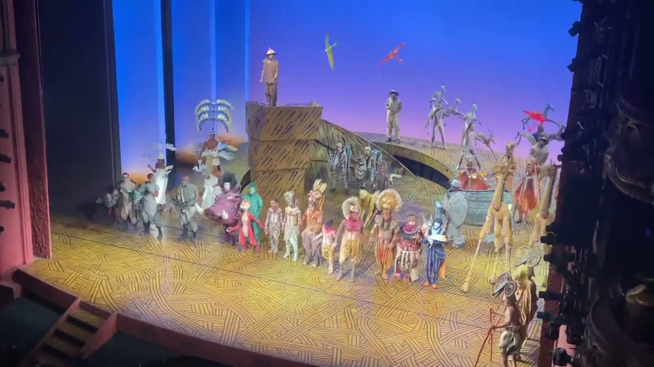 The Lion King West End Bows! 8/1/2023