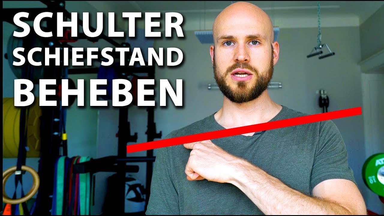 Schulterschiefstand Korrigieren - Brustkorb Aufrichten
