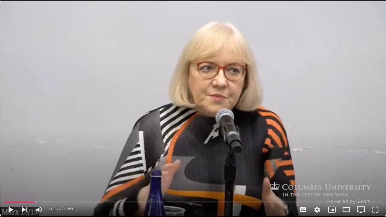 Marx 4/13: Marx’s Paris Manuscripts of 1844 and Jacques Lacan with Renata Salecl (Nov 26, 2024) [SD]