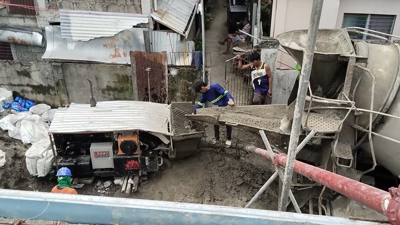 Demo and training operator sa MINI PUMPCRETE