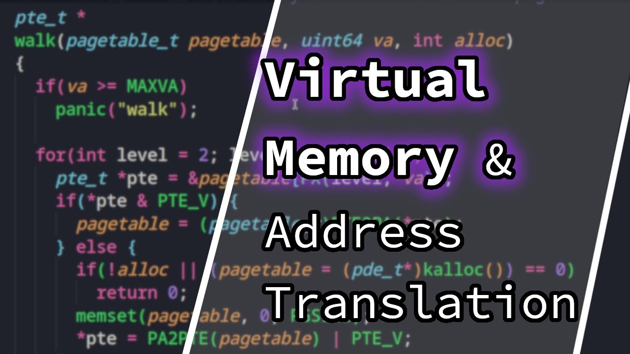The mechanics of VIRTUAL MEMORY //Source Dive// 005