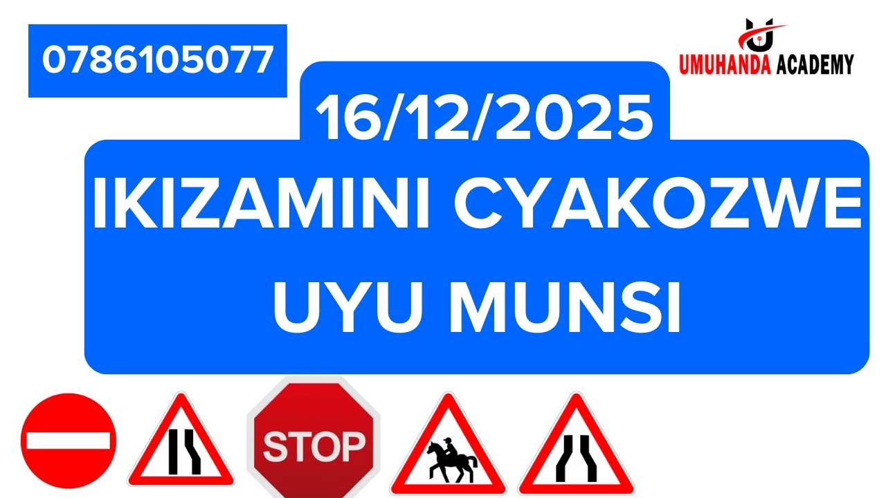 🚨PROVISOIRE MUGIHE GITO | IBIBAZO BYIKIZAMINI CYAKOZWE UYU MUNSI N'IBISUBIZO BYOSE.