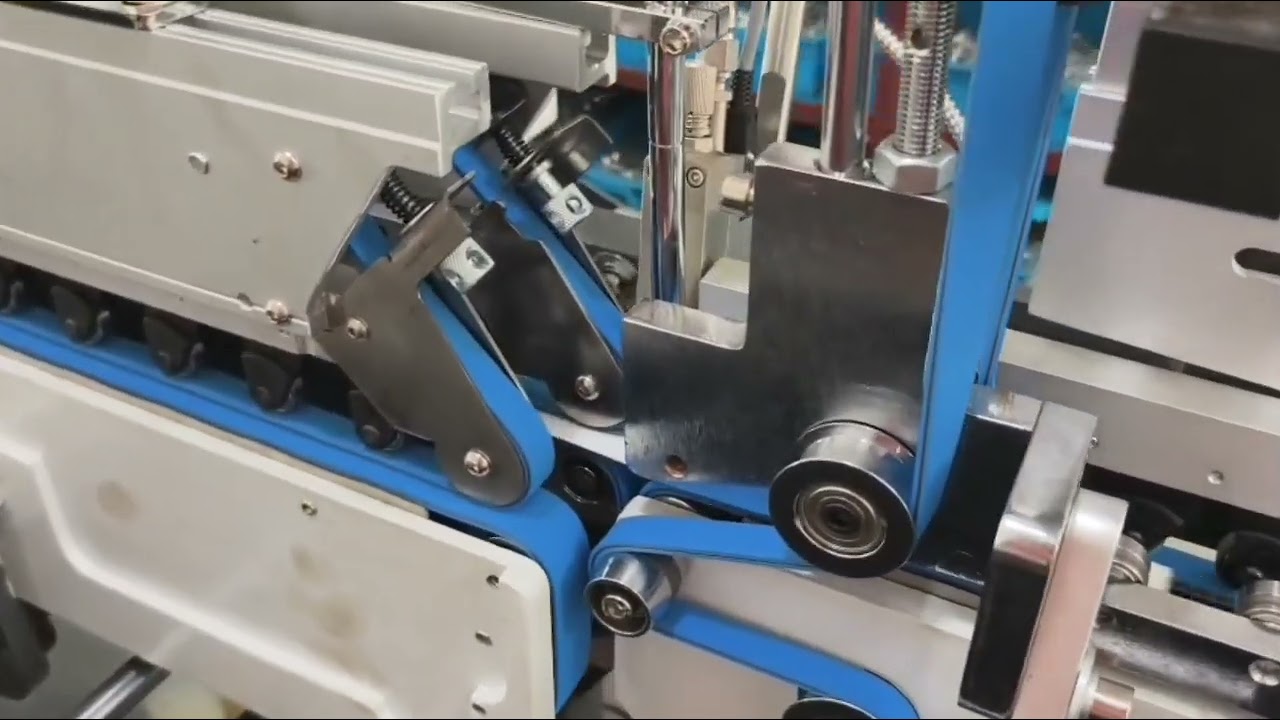 6cm mini of mini box pre-fold gluing machine folder gluer pre-folding