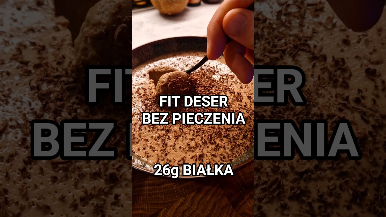 DESER CZEKOLADOWY BEZ PIECZENIA 26g BIAŁKA