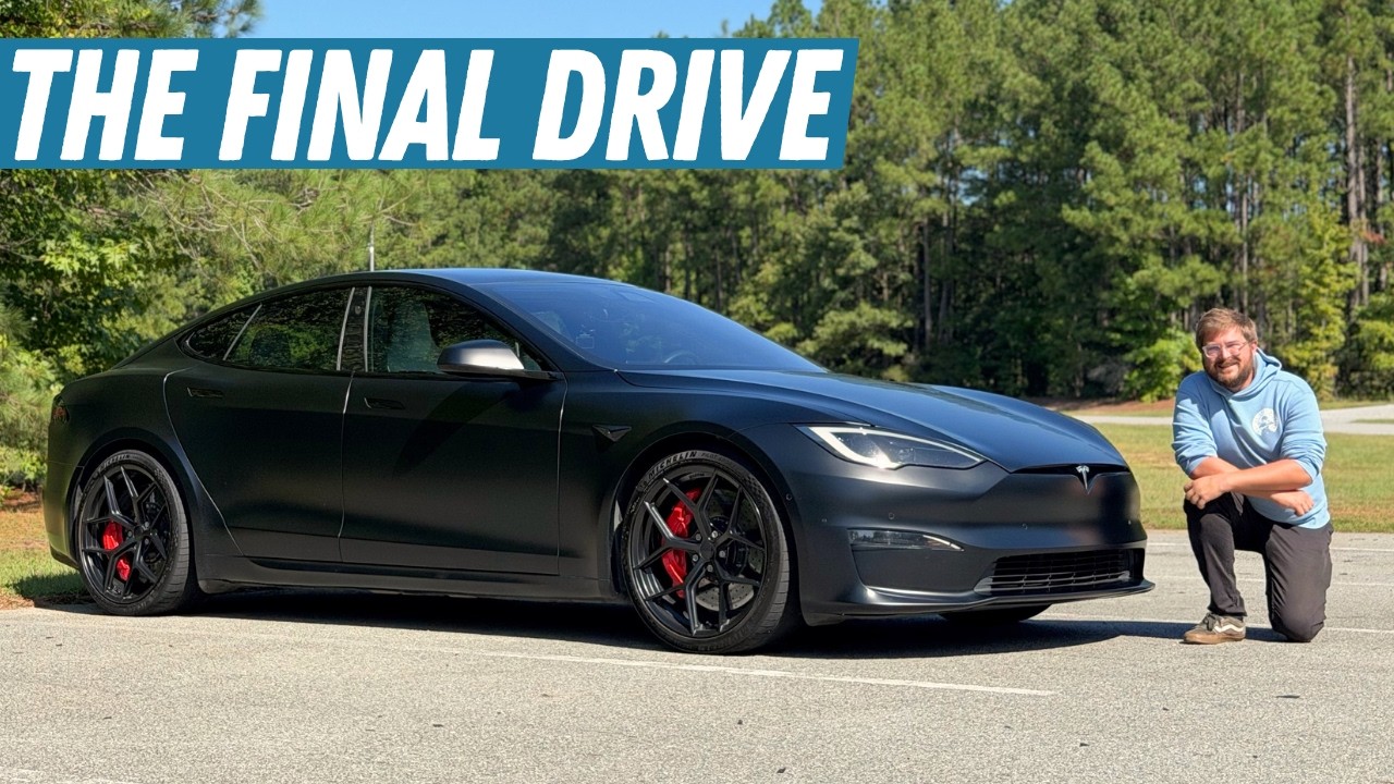 Последняя поездка на MODEL S PLAID
