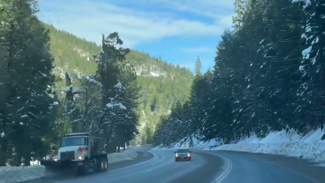 After Storm South Lake Tahoe Scenery #travel #snow #storm #trending #viral #laketahoe 