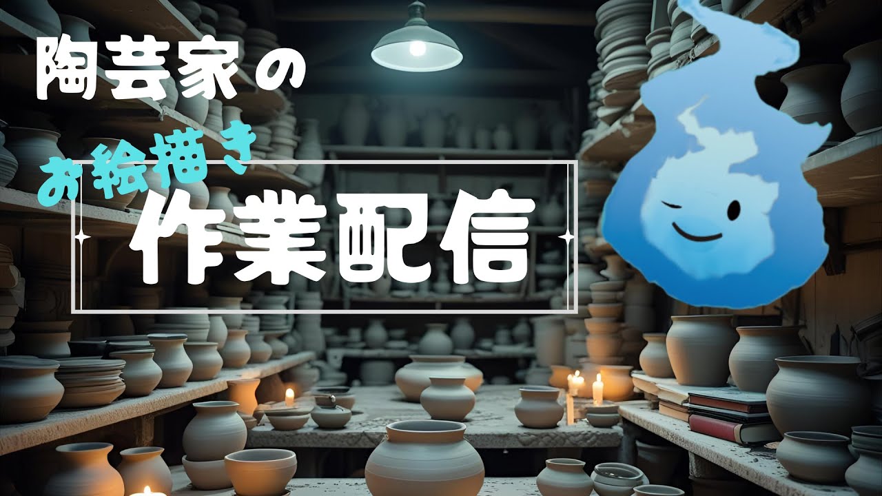 【 #作業雑談 #超美麗3d 】月曜夜やで急須・・・な陶芸家の配信【 #陶芸 #Vtuber 】