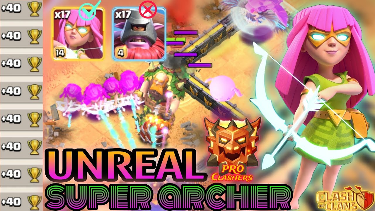 Super Archer Is Unreal In Ranked Legend League. Mass Totem And Super Archer Can Replace Thrower?!.👇