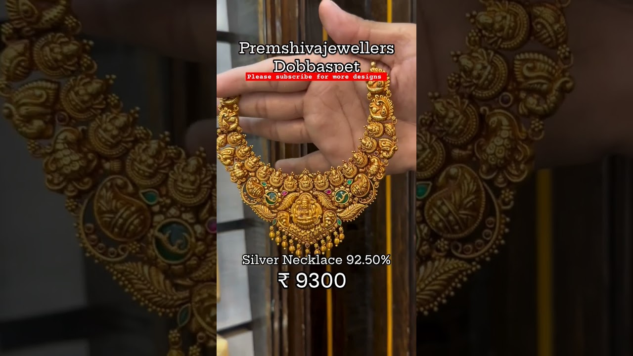 silver necklace gold plated necklace looking like a wow very beautiful silver necklace