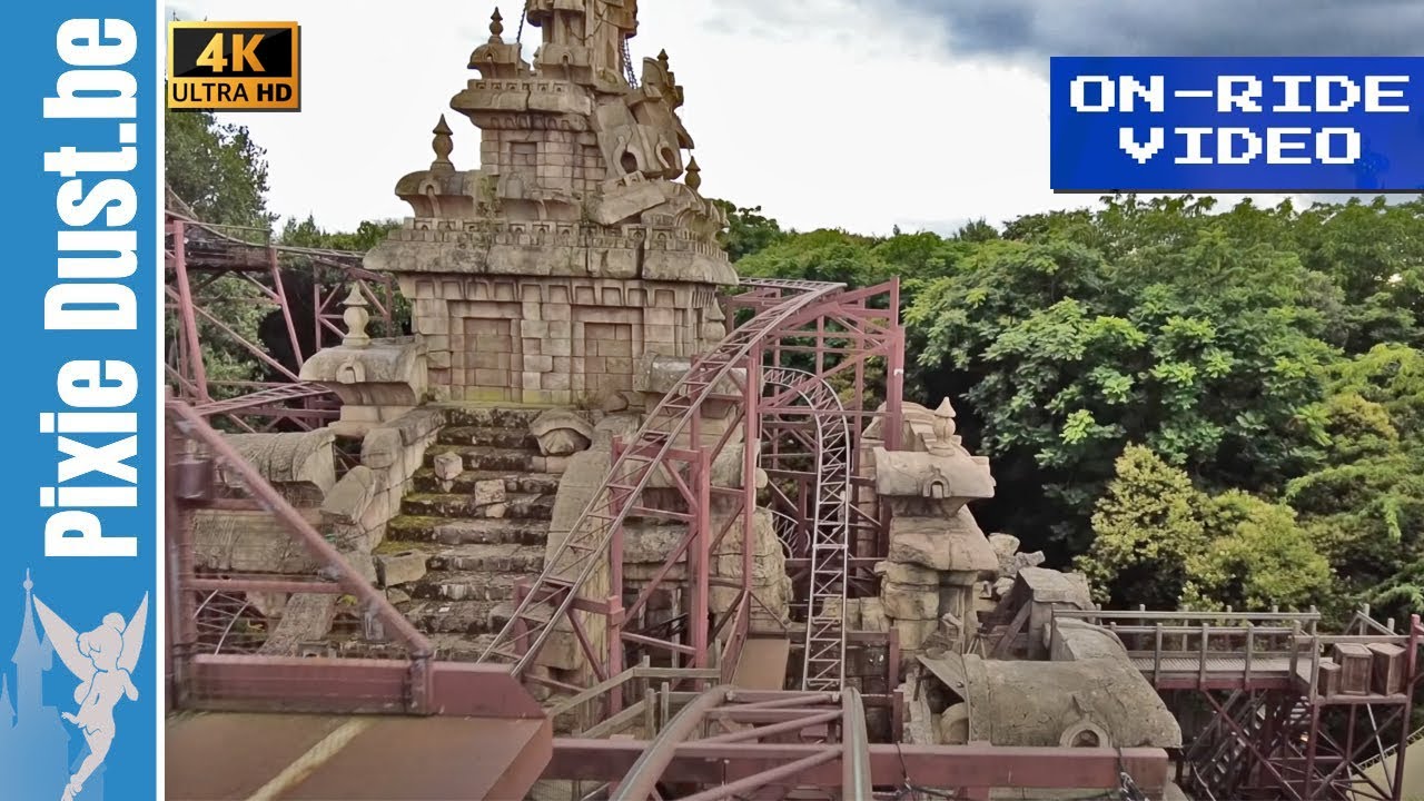 [4K] - 🎢 On-Ride Indiana Jones et le Temple du Péril at Disneyland Paris 2021
