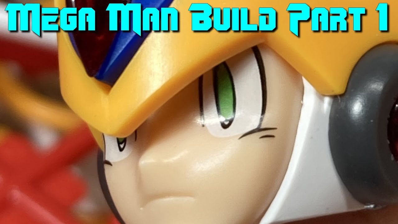 Mega Man Model Monday! Building the Mega Man X5 Falcon Armor Figure Kit, Part 1: The Head