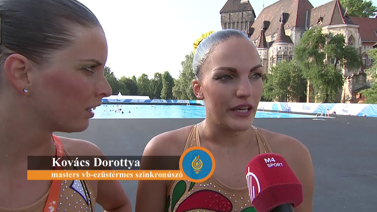 Szinkronúszás: a BVSC-Zugló duóinak sikerei a masters vb-n