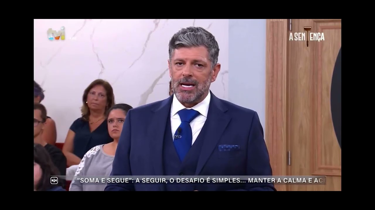  A Senten&ccedil;a TVI trabalho realizado para a serie 