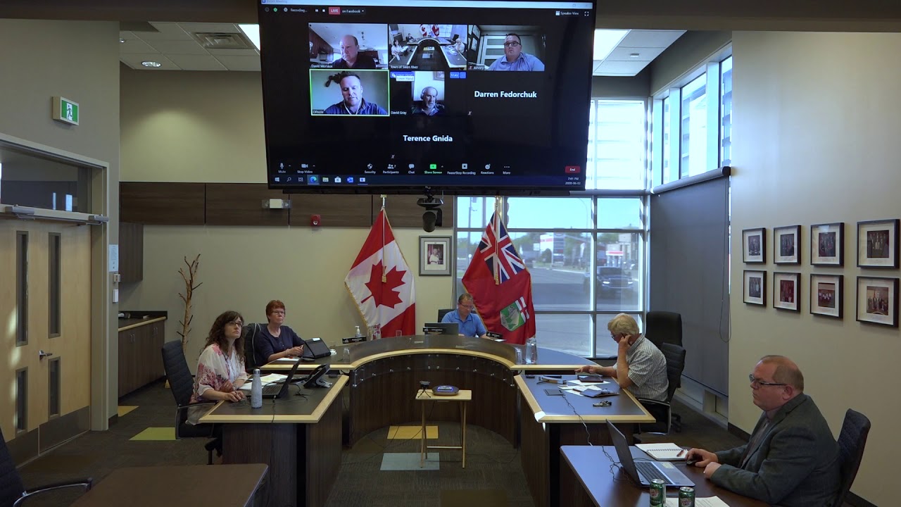 Town of Swan River Council Meeting - June 2, 2020