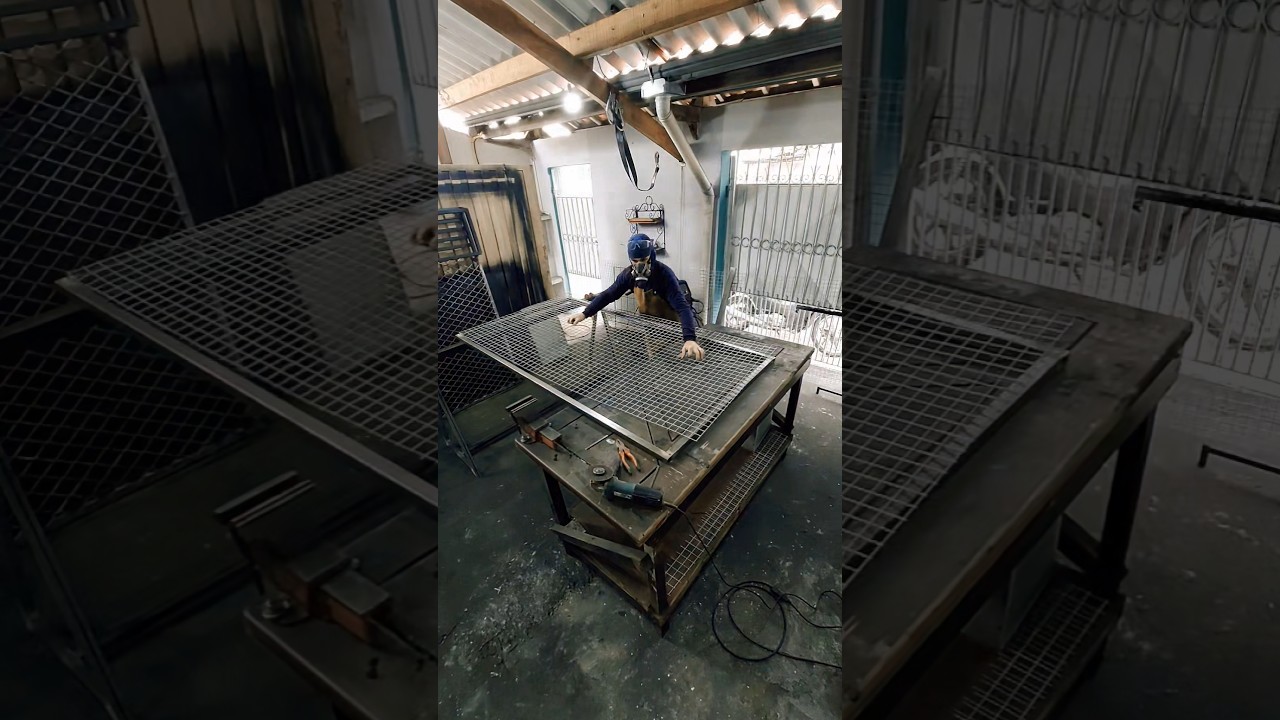 A produ&ccedil;&atilde;o n&atilde;o para 💥🙏 #shortvideo #serralheria #production #welding
