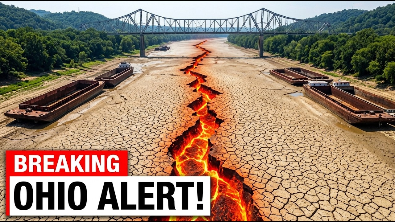 Ohio River DROPS 95% in 24 Hours — 5 Million IN DANGER Of Water Supply