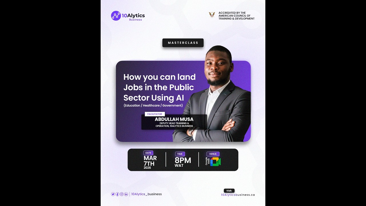 How you can land Jobs in the Public Sector using AI