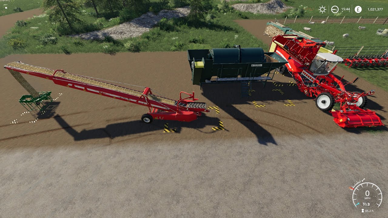 No Man's Land #110 (Surviving Hard Economy) * Modded Potato Washer & Sorter, Canola Harvest * FS 19