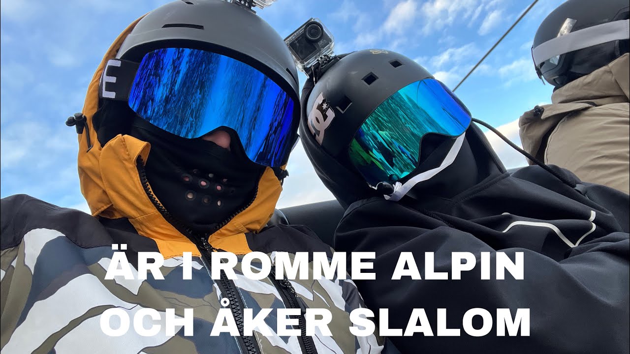 Är i Romme Alpin och Åker slalom