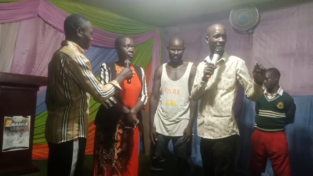 Wednesday evening service by pastor Kalema Frank