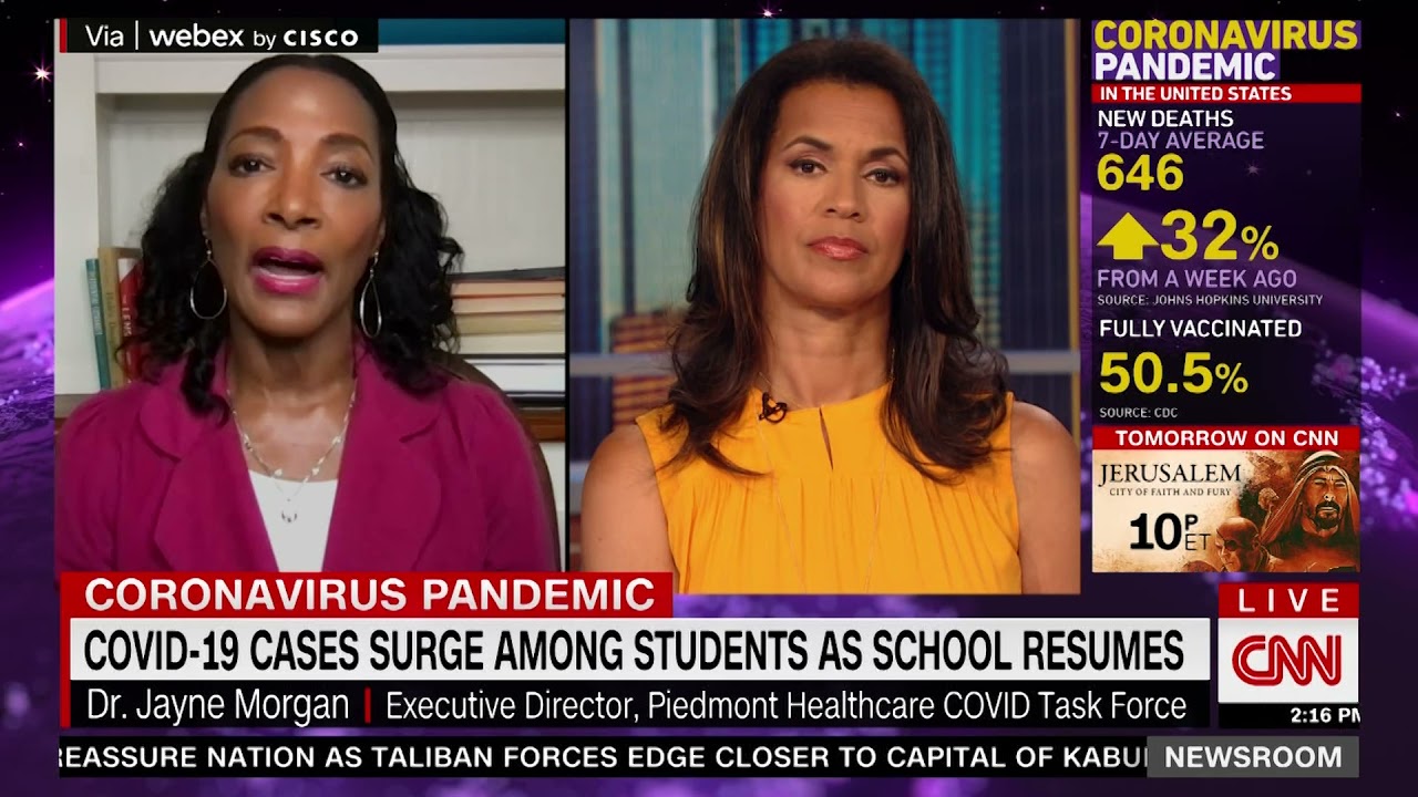 CNN: Dr. Jayne Morgan with Fredricka Whitfield