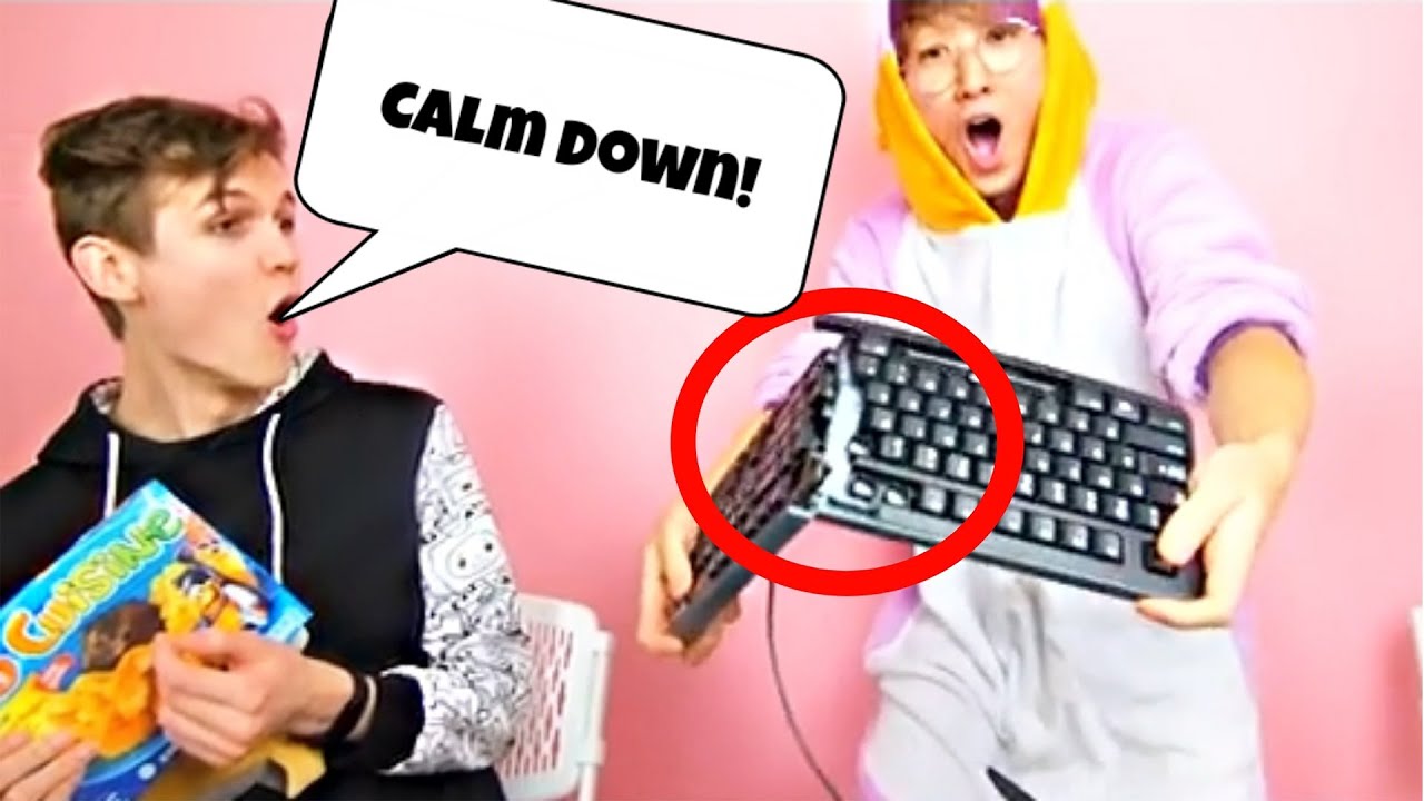 Justin RAGING Compilation😂! *TRY NOT TO LAUGH* CHALLENGE!