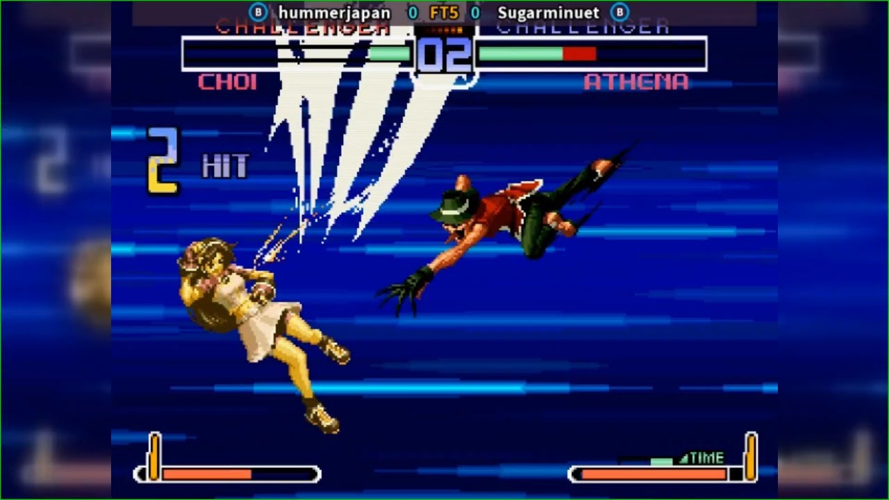 Fightcade 👊 The King Of Fighters 2002 👊🏾 Hummerjapan 🇯🇵 🆚 Sugarminuet 🇰🇷 FT5 👊