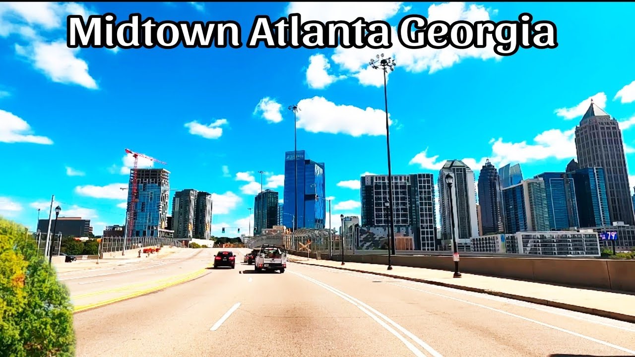 Midtown Atlanta Georgia Scenic Drive
