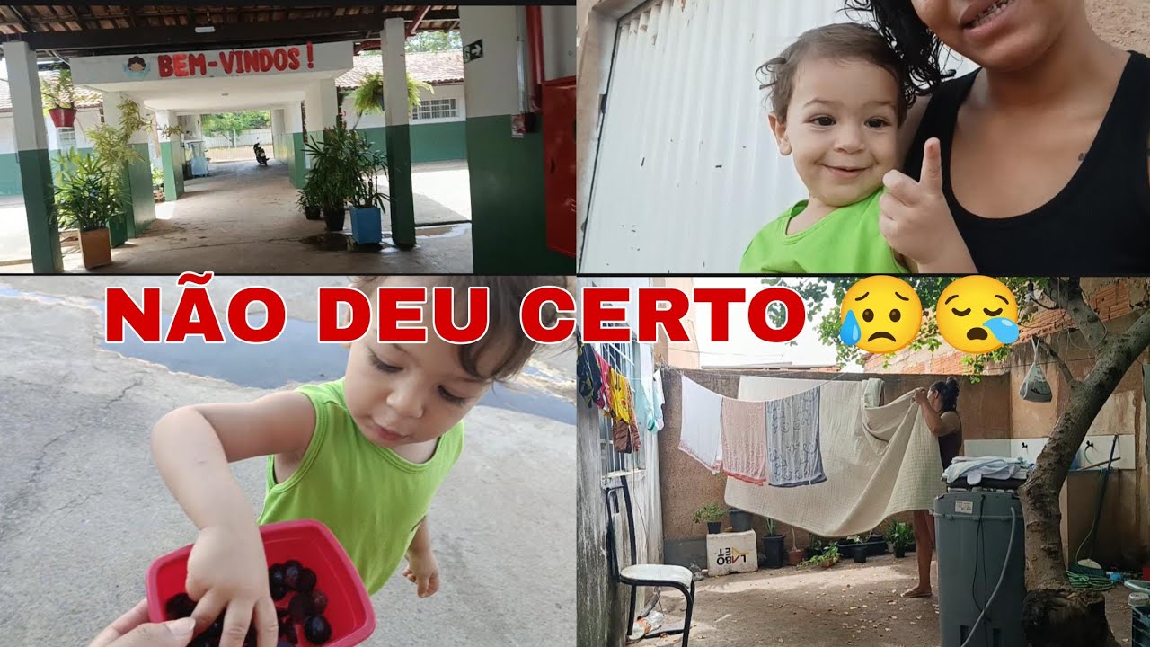 NÃO DEU CERTO 😪//ROTINA CANSATIVA 