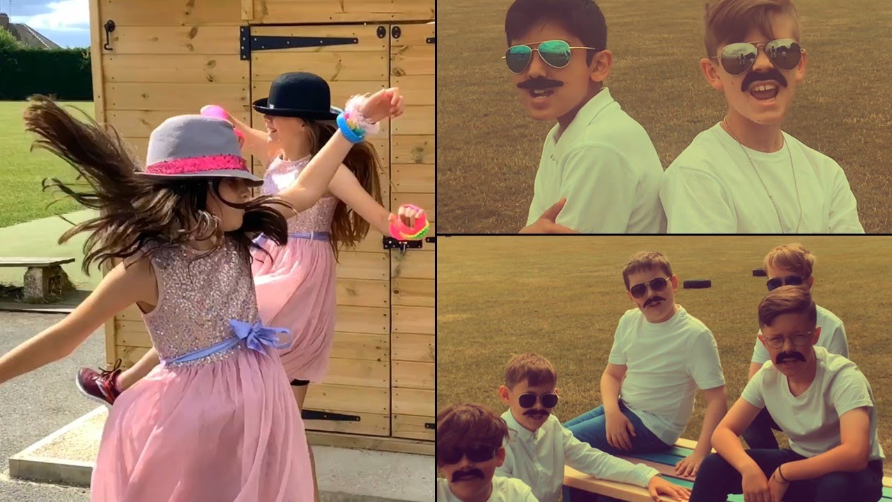 Leavers video 80s lip sync