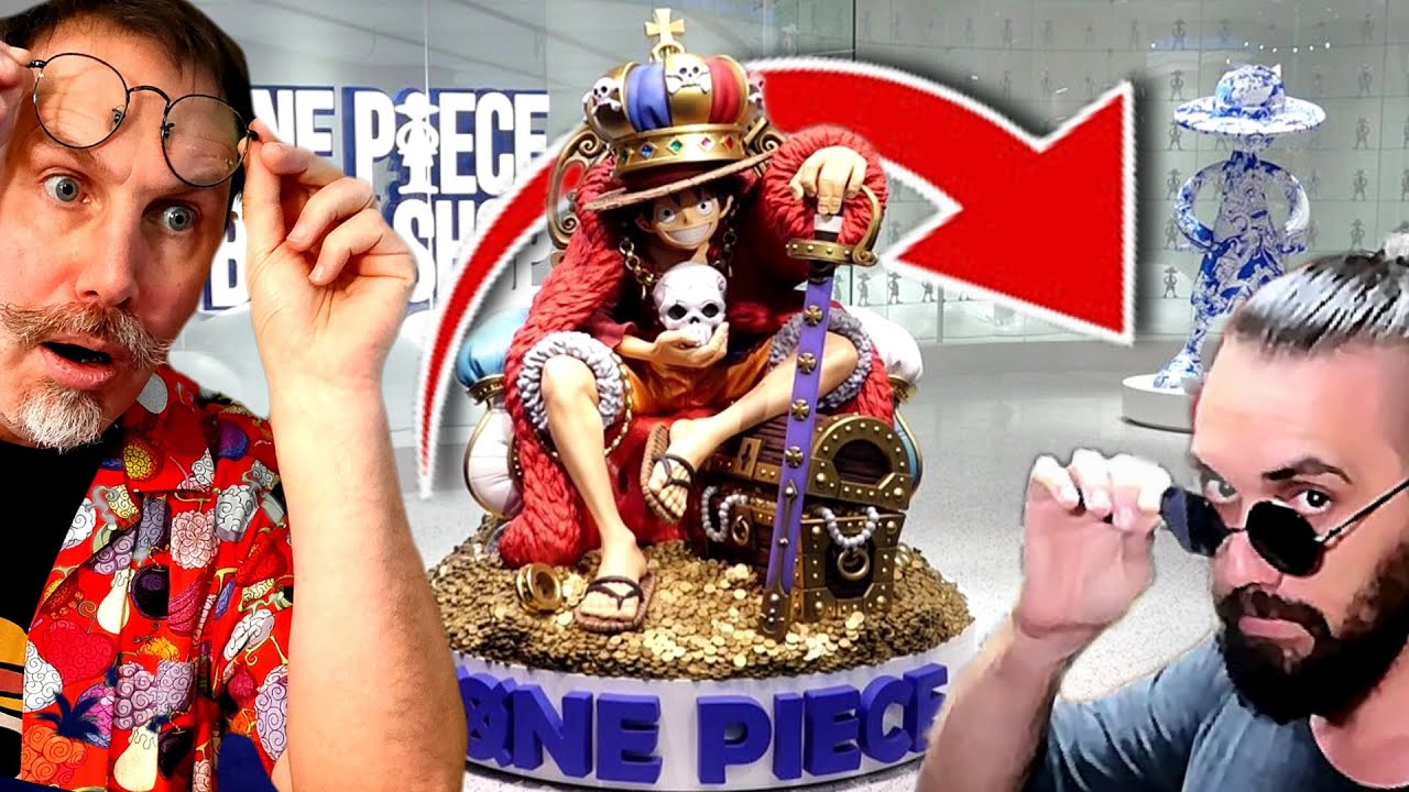 ONE PIECE BASE SHOP J'AI VISITÉ LA BOUTIQUE EN AVANT PREMIÉRE AVEC MON POTE @martyjapann ou presque