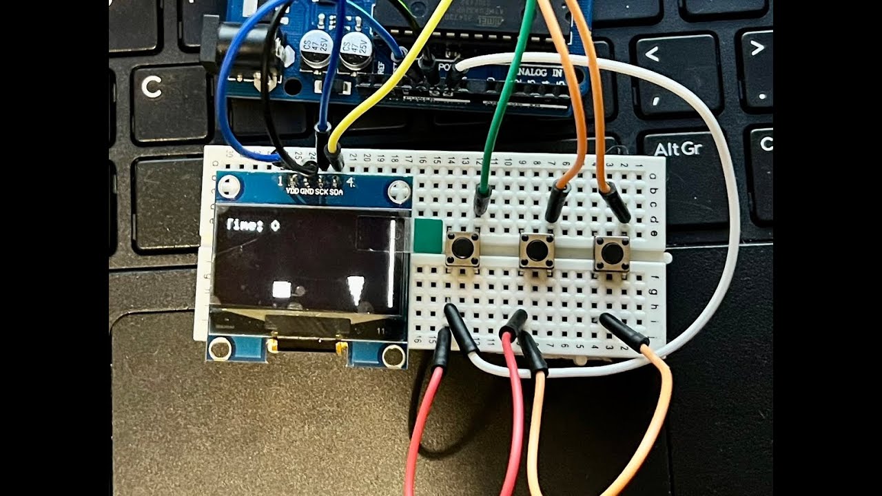 How to make an Arduino game console.