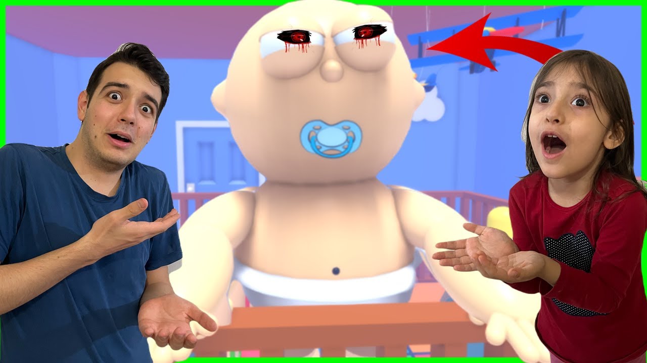 BEBEĞİN MAMASI OLAMKTAN KAÇIYORUZ!! ASEL VE UMUT - Roblox Escape the Daycare Obby
