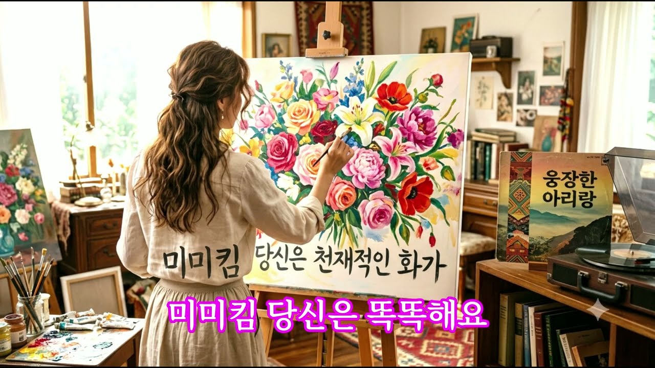 미미킴 당신은 천재적인 화가 - 재능이 있는데 왜 안해 - 동기부여  Motivation music