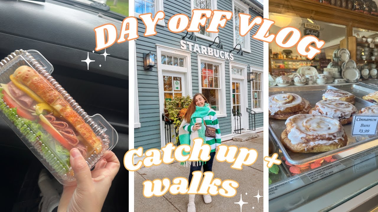 DAY OFF VLOG BRITISH GIRL LIVING IN CANADA DURING FALL! walks down Niagara on the Lake 🍁